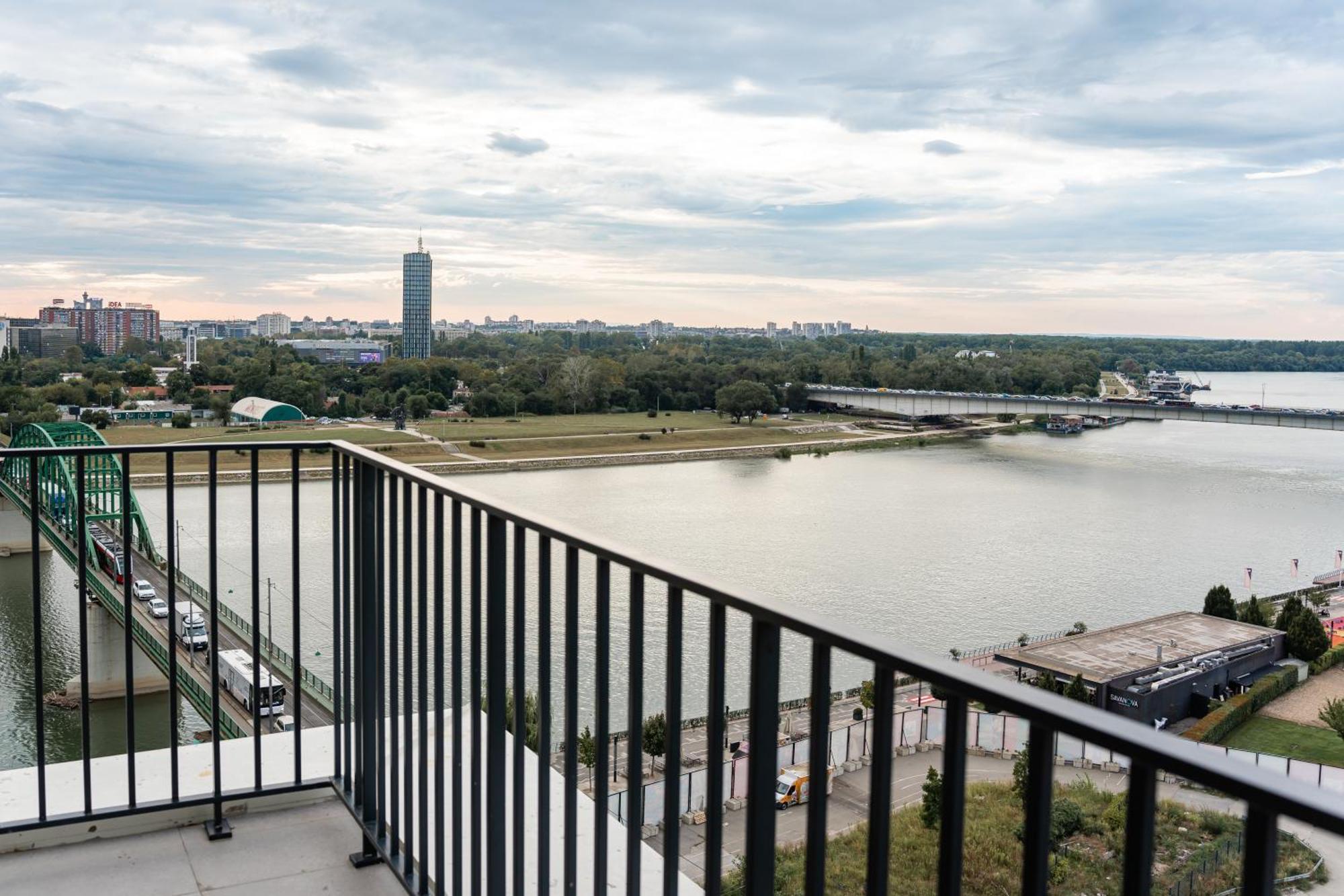 Apartament Sinfonia Lux Belgrad Zewnętrze zdjęcie