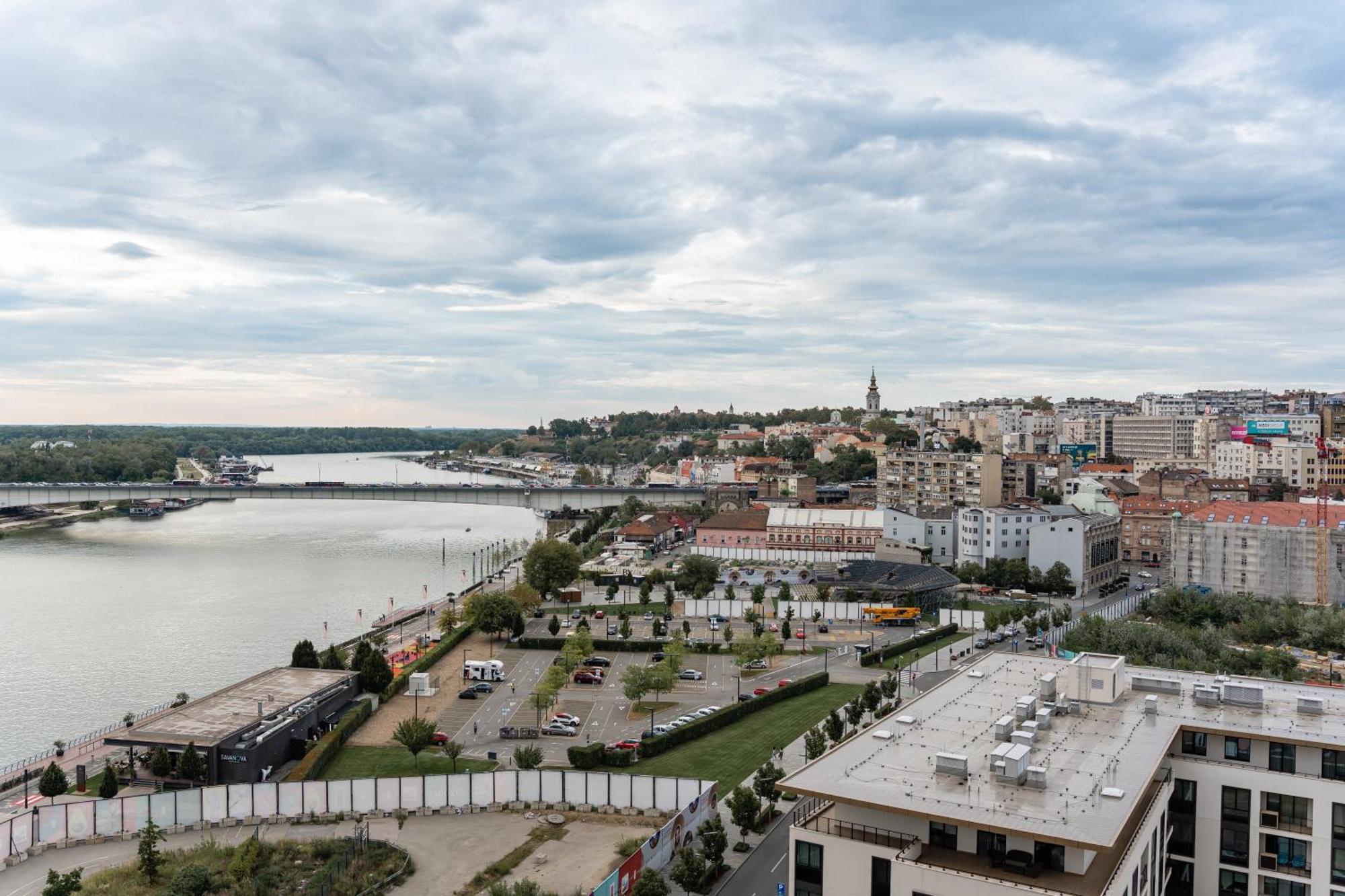 Apartament Sinfonia Lux Belgrad Zewnętrze zdjęcie